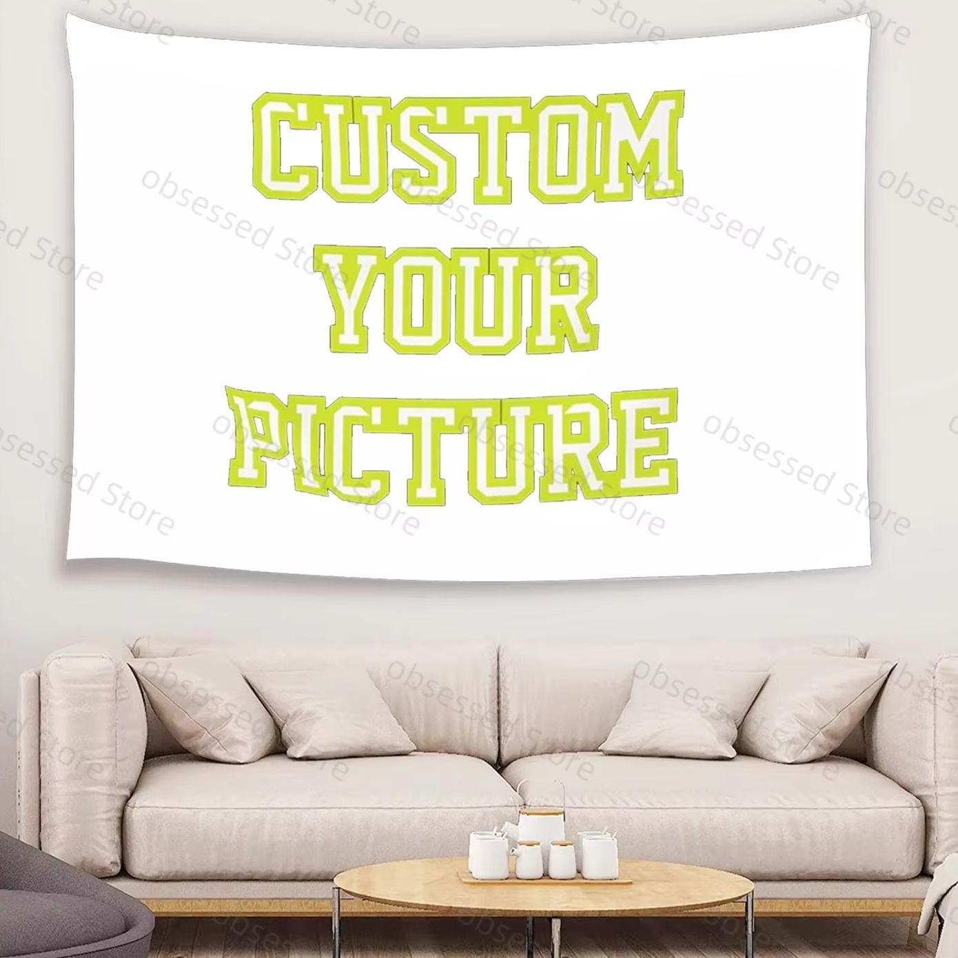 Home Textiles Usa - Impression de tapisserie personnalisée pour vos