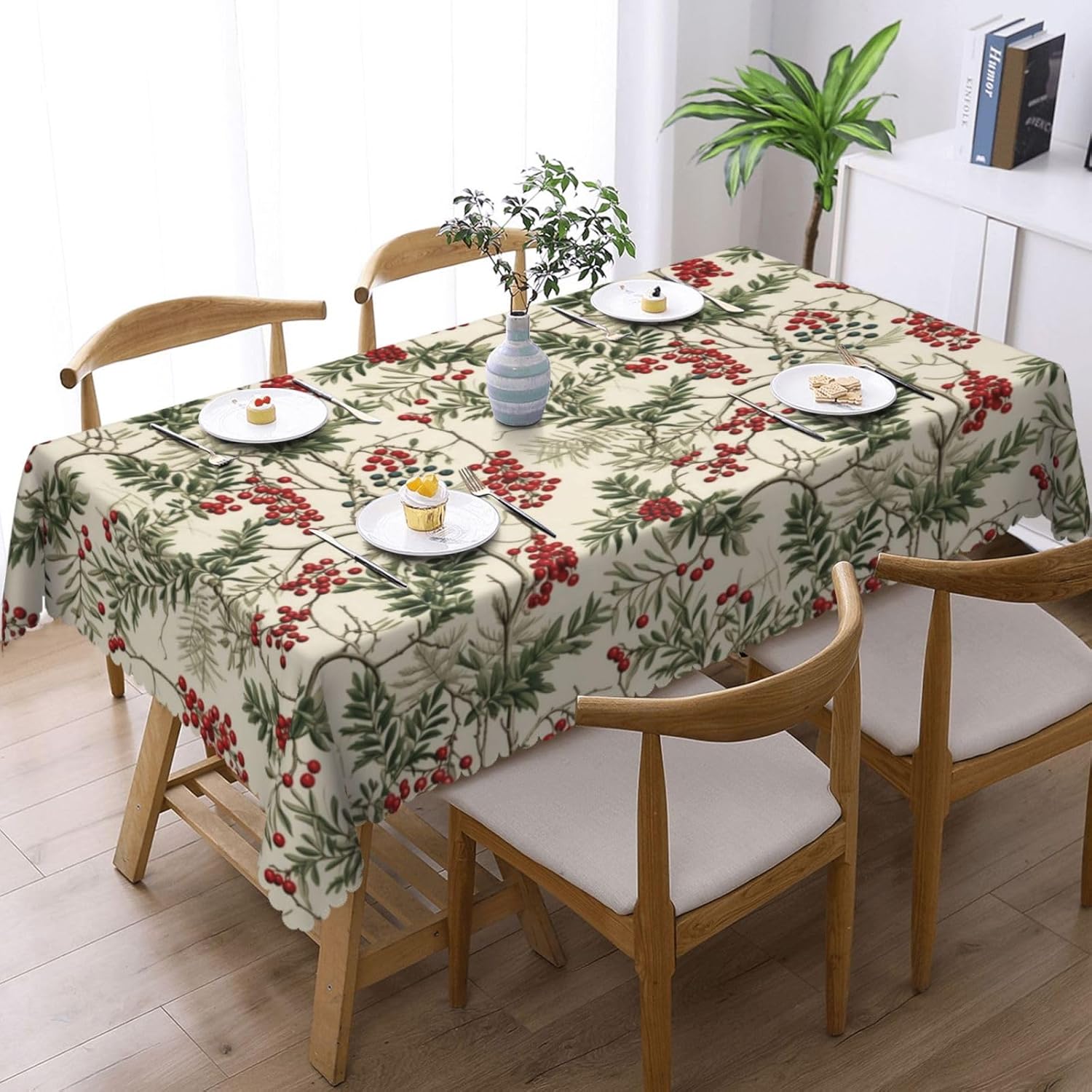 Nappe de Noël en aquarelle mot - Home Textiles Premium avis et prix