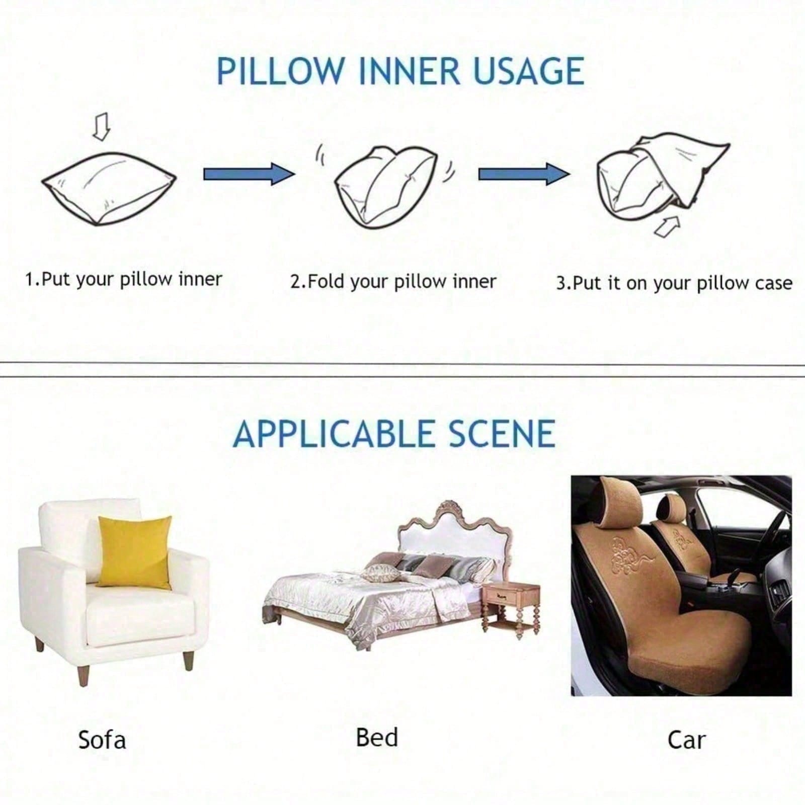 1 pièce, housse de coussin déc - Pillow Insert 18X18 avis et prix