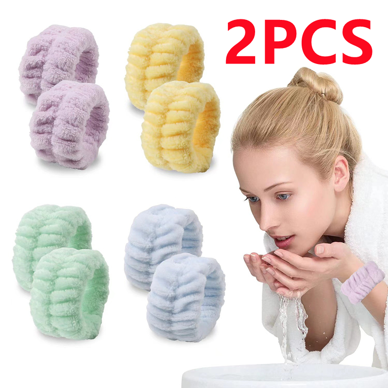2 Bandeaux de poignet réutilis - Home Textiles Face Towel avis et prix