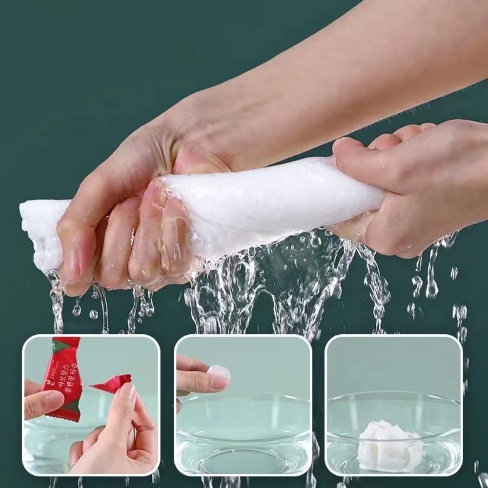 Serviette de toilette compress - Home Textiles Face Towel avis et prix