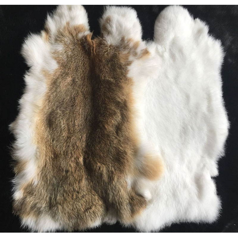 Fourrure de lapin en cuir véri - Home Textiles Sale avis et prix