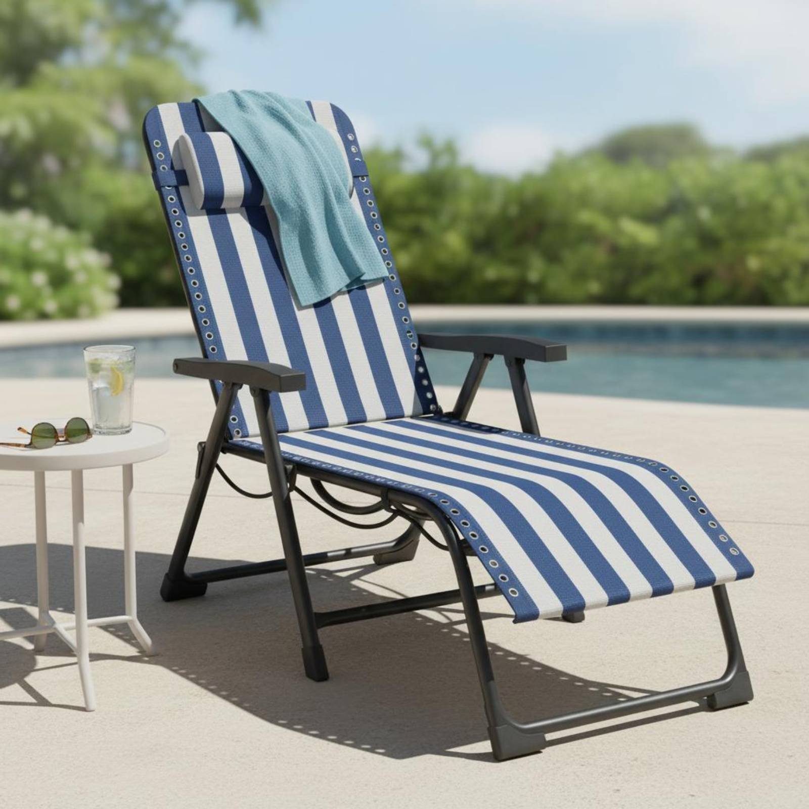 Fauteuil inclinable en textile - Home Textiles Usa avis et prix