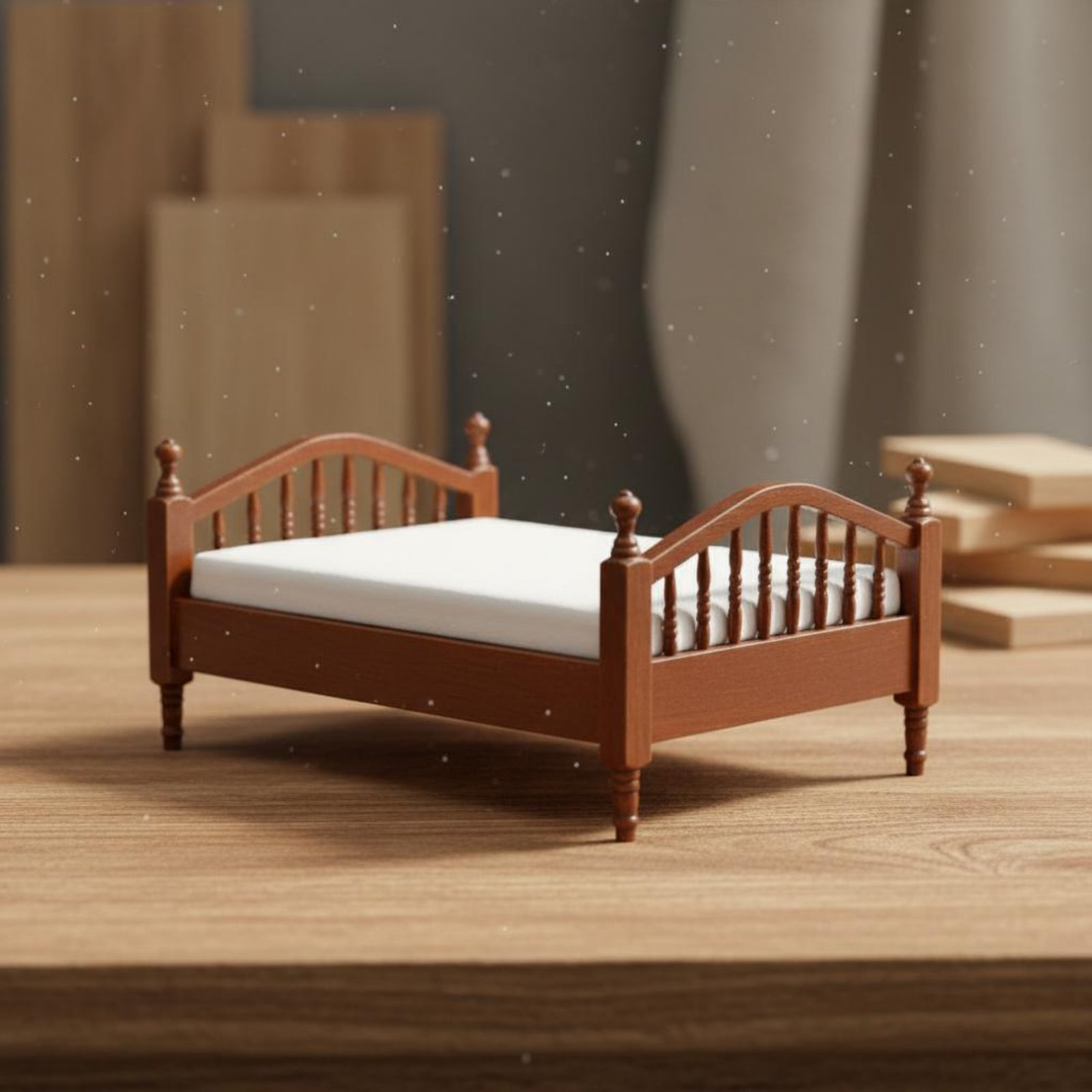 Lit miniature à l'échelle 1:12 - Home Textiles Usa avis et prix